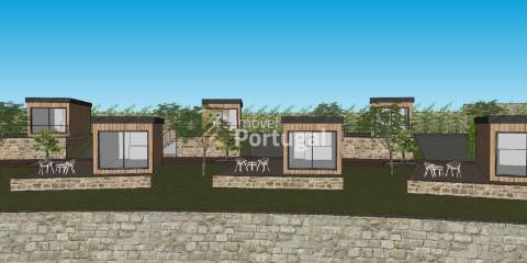 Oportunidade - Aldeamento Turístico - Projeto Aprovado - 10 Bungalows com 2 piscinas
