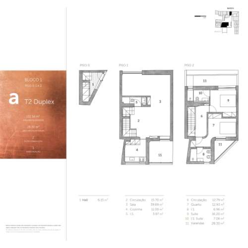 Villa Sanches - Unidade A - T2 Duplex
