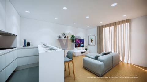 Apartamento T2 c/ varanda - NOVO - Maia