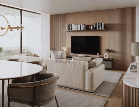 T1+1 NOVO - com varanda e Lugar de Garagem -  Águas Santas, Maia  (Em construção)