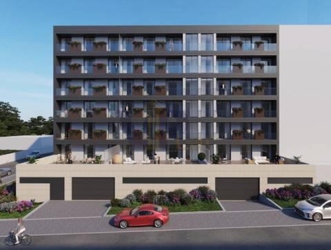 T3 NOVO - c/ Terraço e Lugar de Garagem (64m²) -  Águas Santas, Maia