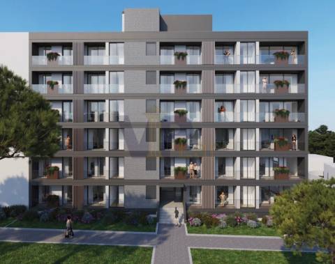 T3 NOVO - c/ Terraço e Lugar de Garagem (64m²) -  Águas Santas, Maia