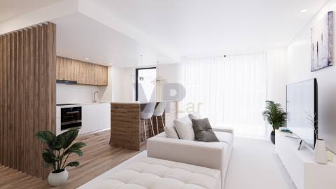 T2 Novo c/ Varanda de 20m², 3 Wc´s e Lugar de garagem