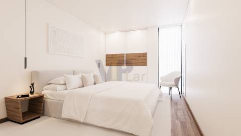 T2 Novo c/ Varanda de 20m², 3 Wc´s e Lugar de garagem