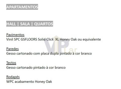 T2+1 Novo c/ Varanda de 27m², 3 Wc´s e Lugar de garagem