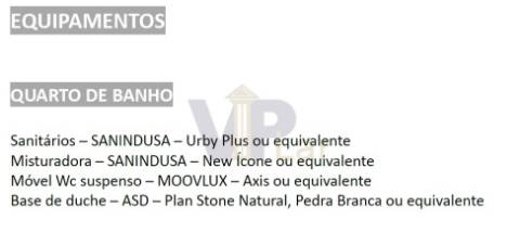 T2+1 Novo c/ Varanda de 27m², 3 Wc´s e Lugar de garagem