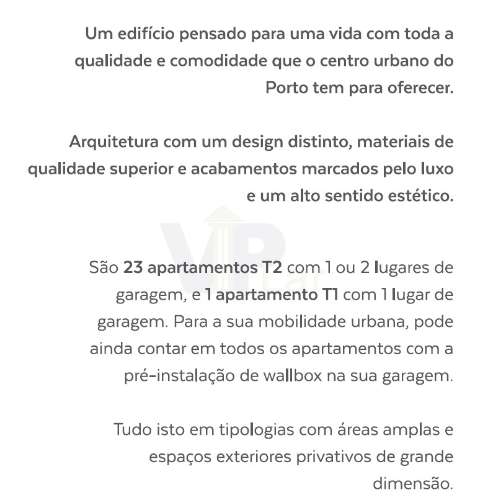 T2 NOVO - No centro do Porto (à Constituição / Damião de Góis)