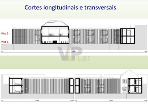 Ilha c/ 7 casas para recuperar em São Mamede Infesta, zona do Amial