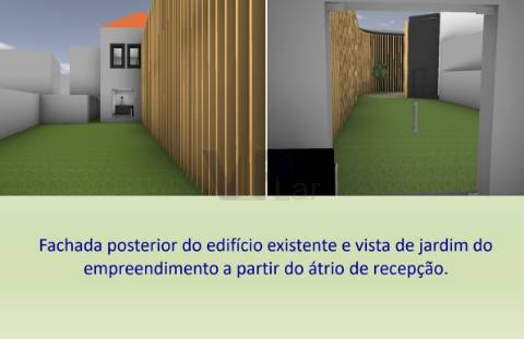 Edifício com Moradia + Ilha Ilha c/ 7 casas para recuperar no Amial