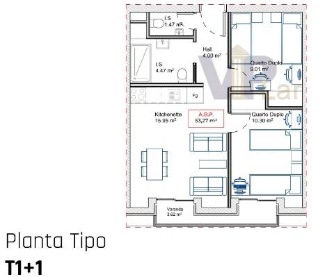 T2 Kit NOVO c/ garagem - Porto, Paranhos (ao Pólo Universitário)