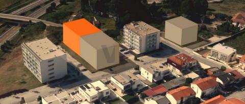 Aos Construtores: Terreno p/ Prédio c/ 28x T2  Maia (Águas Santas)