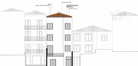 Terreno com Projeto para Edifício de 5 pisos (8 frações) – no Centro do Porto  Ref: 3294-P  Terreno