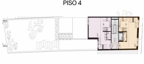 Terreno com Projeto para Edifício de 5 pisos (8 frações) – no Centro do Porto  Ref: 3294-P  Terreno