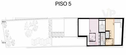 Terreno com Projeto para Edifício de 5 pisos (8 frações) – no Centro do Porto  Ref: 3294-P  Terreno
