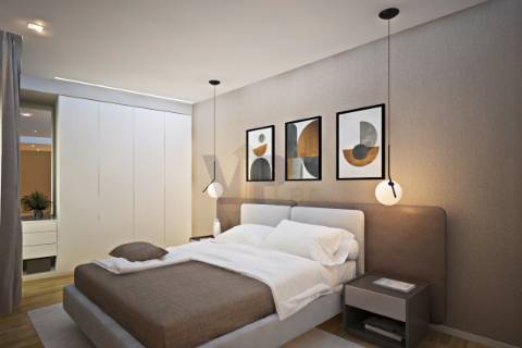 T3 NOVO varanda ou Terraço e c/ 2 lug. garagem – no Centro da Maia