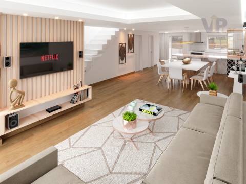 Moradia NOVA T4+1 com Piscina e Jardim