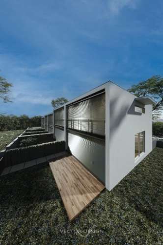 Moradia em Banda T3 c/ Jardim e Garagem Fechada - Tebosa, Braga