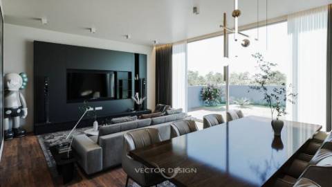 Moradia em Banda T3 c/ Jardim e Garagem Fechada - Tebosa, Braga