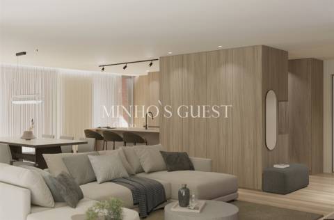 Apartamento T3 Novo c/ Garagem e Varanda - Parque da Cidade de Guimarães