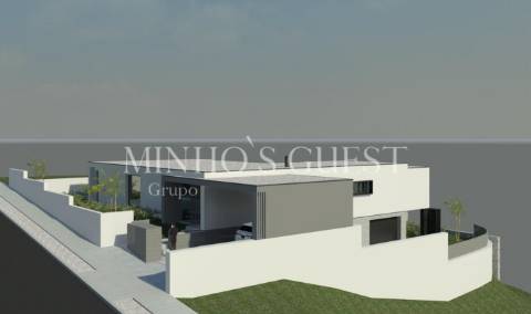 Moradia V3 Individual c/ Piscina e Vista para a barragem do Ermal, Vieira do Minho