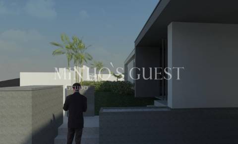 Moradia V3 Individual c/ Piscina e Vista para a barragem do Ermal, Vieira do Minho