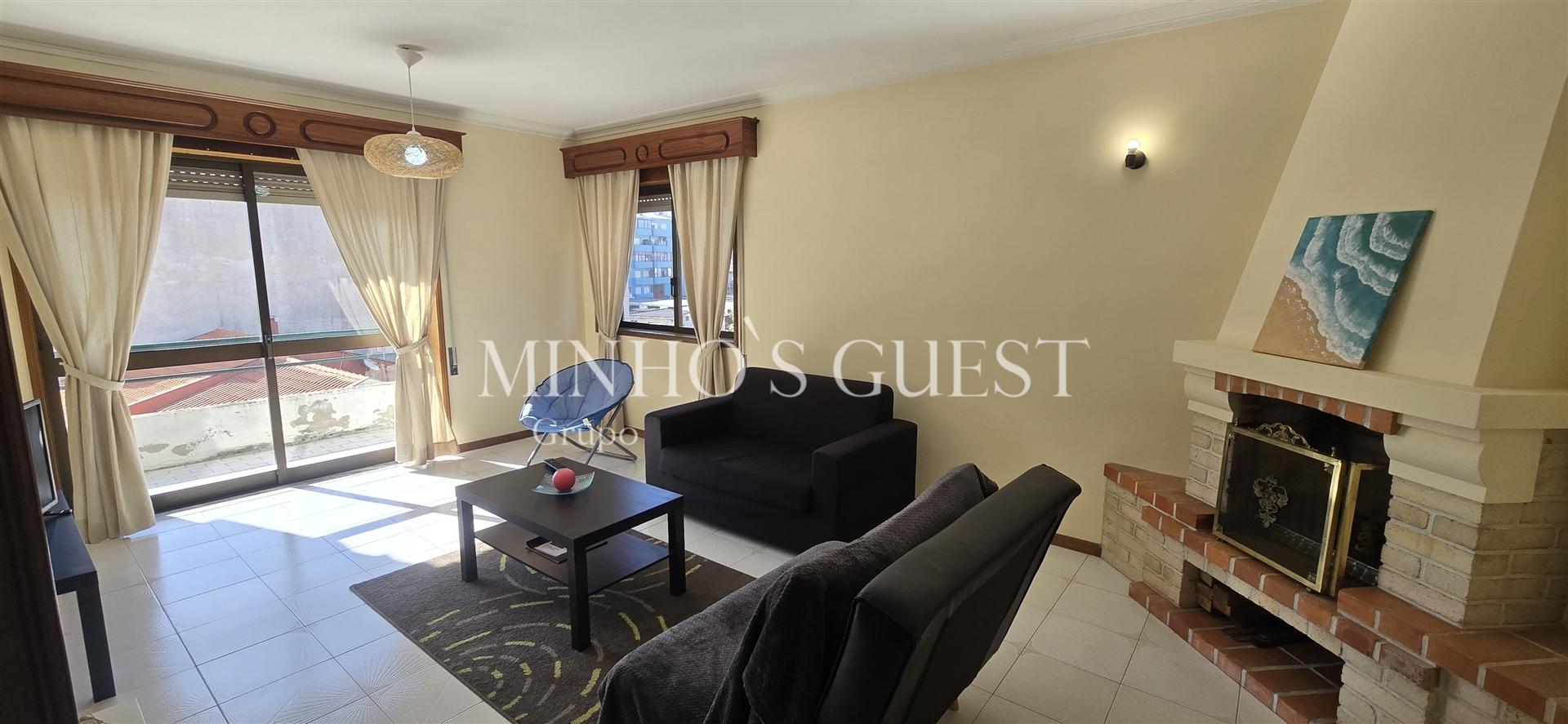 Apartamento T2 c/ varanda vista Mar (Pronto habitar) - Póvoa de Varzim