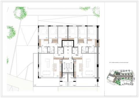 Apartamento T2 c/ AC, Lugar de Garagem e Elevador - Hospital Privado Braga