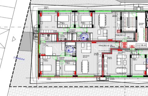 Apartamento T3 c/ Varandas Amplas e Cobertas - Ferreiros, Braga