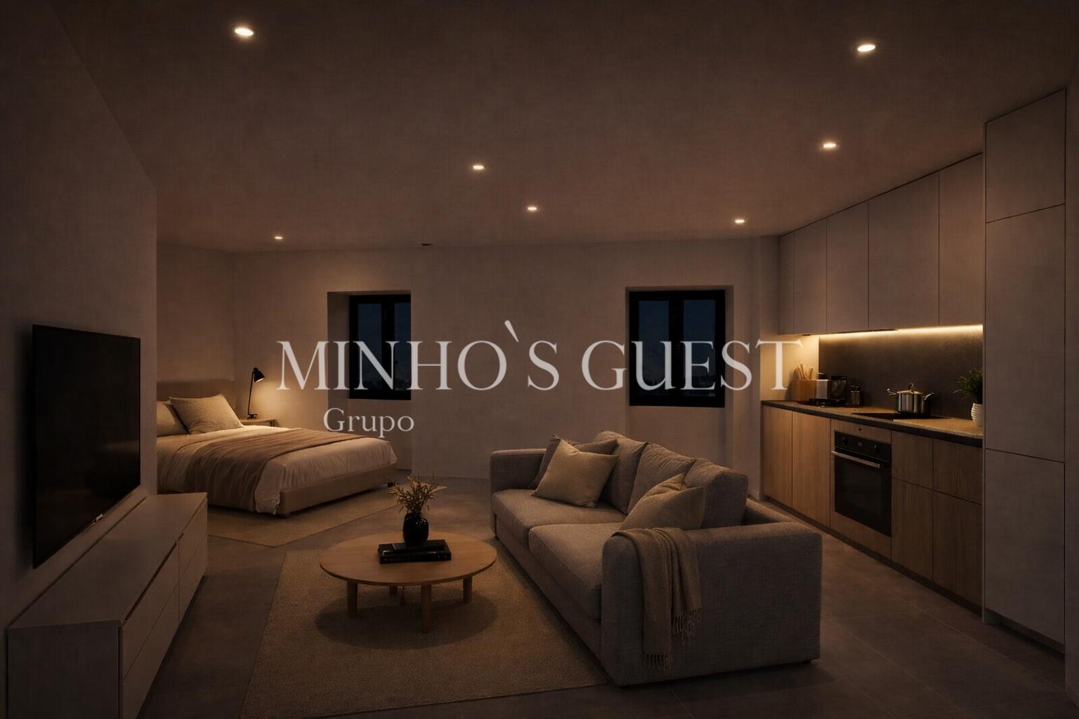 Apartamento T0 totalmente remodelado próximo da UNIVERSIDADE DO MINHO - Gualtar, Braga