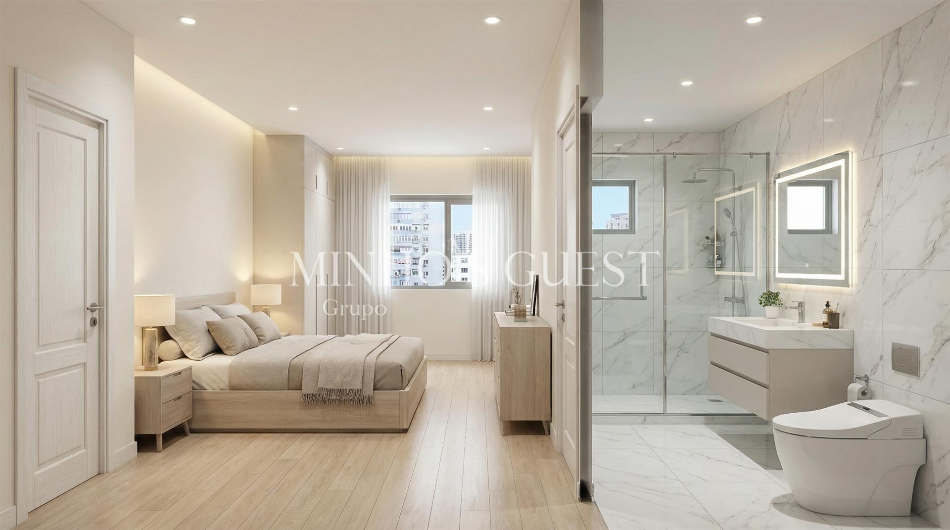 Apartamento T3 Novo no centro de Braga - Braga