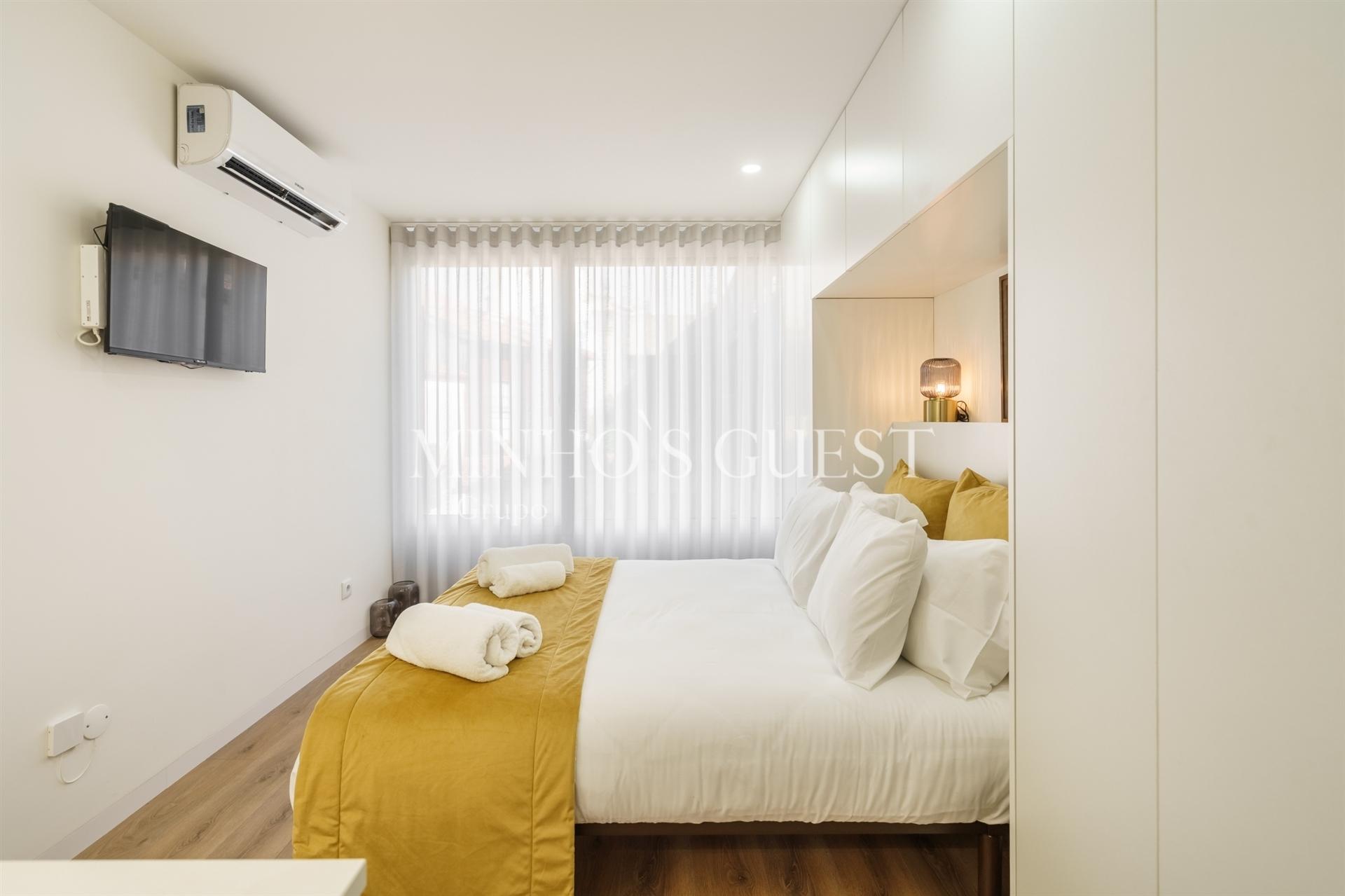 Apartamento T0 Pronto Habitar - Jardim de Santa Bárbara, Centro Histórico de Braga