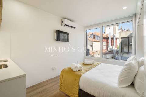 Apartamento T0 Pronto Habitar - Jardim de Santa Bárbara, Centro Histórico de Braga