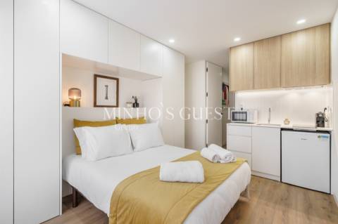 Apartamento T0 Pronto Habitar - Jardim de Santa Bárbara, Centro Histórico de Braga