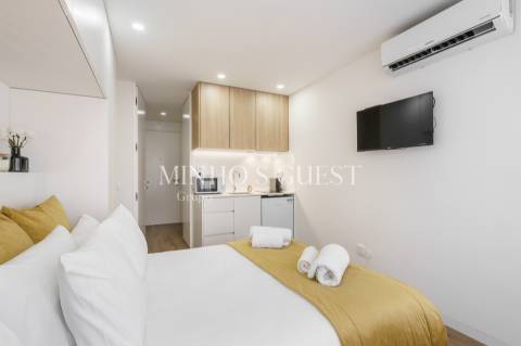 Apartamento T0 Pronto Habitar - Jardim de Santa Bárbara, Centro Histórico de Braga