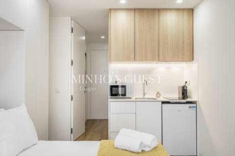 Apartamento T0 Pronto Habitar - Jardim de Santa Bárbara, Centro Histórico de Braga