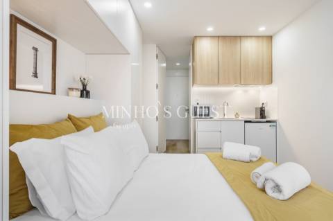 Apartamento T0 Pronto Habitar - Jardim de Santa Bárbara, Centro Histórico de Braga