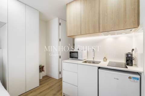 Apartamento T0 Pronto Habitar - Jardim de Santa Bárbara, Centro Histórico de Braga
