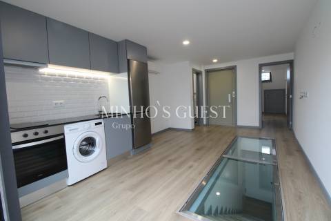 Apartamento T1 C/ Terraço e Piscina Privativa no Centro Histórico de Braga.