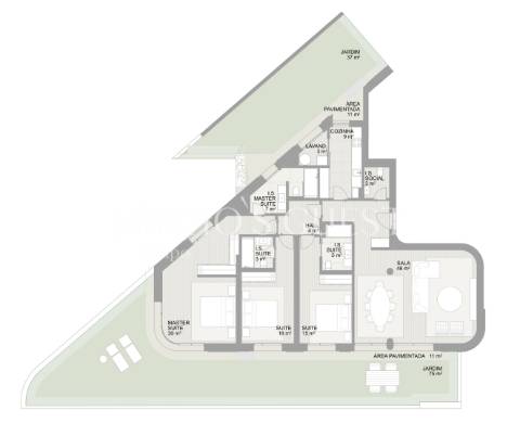 Apartamento T3 com Jardins Privativos | Foz do Porto