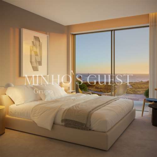 Apartamento T3 com Varanda Vista Mar – Vila do Conde