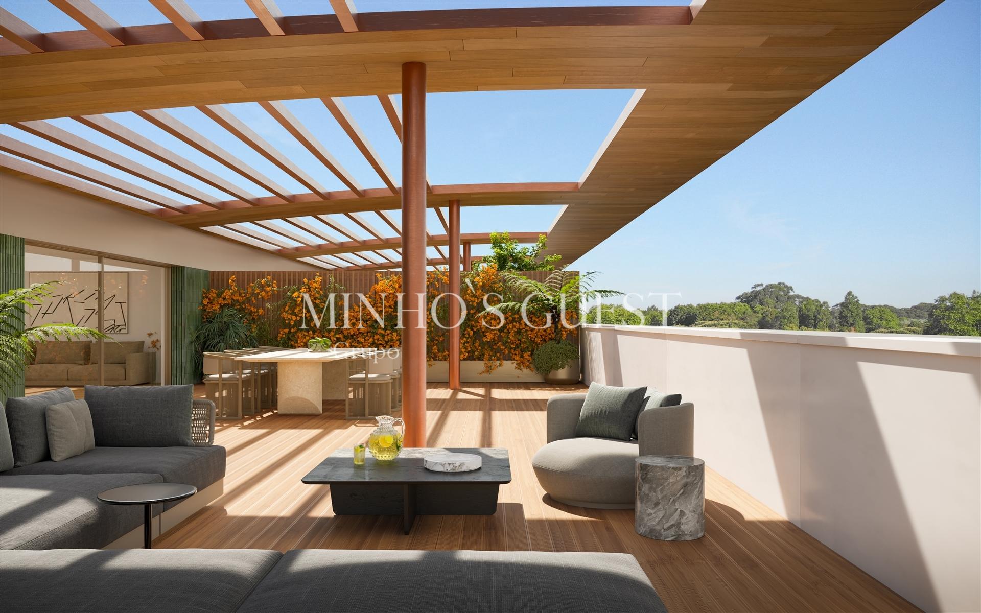 Apartamento T3 de Luxo com Terraço | Av. da Boavista - Porto