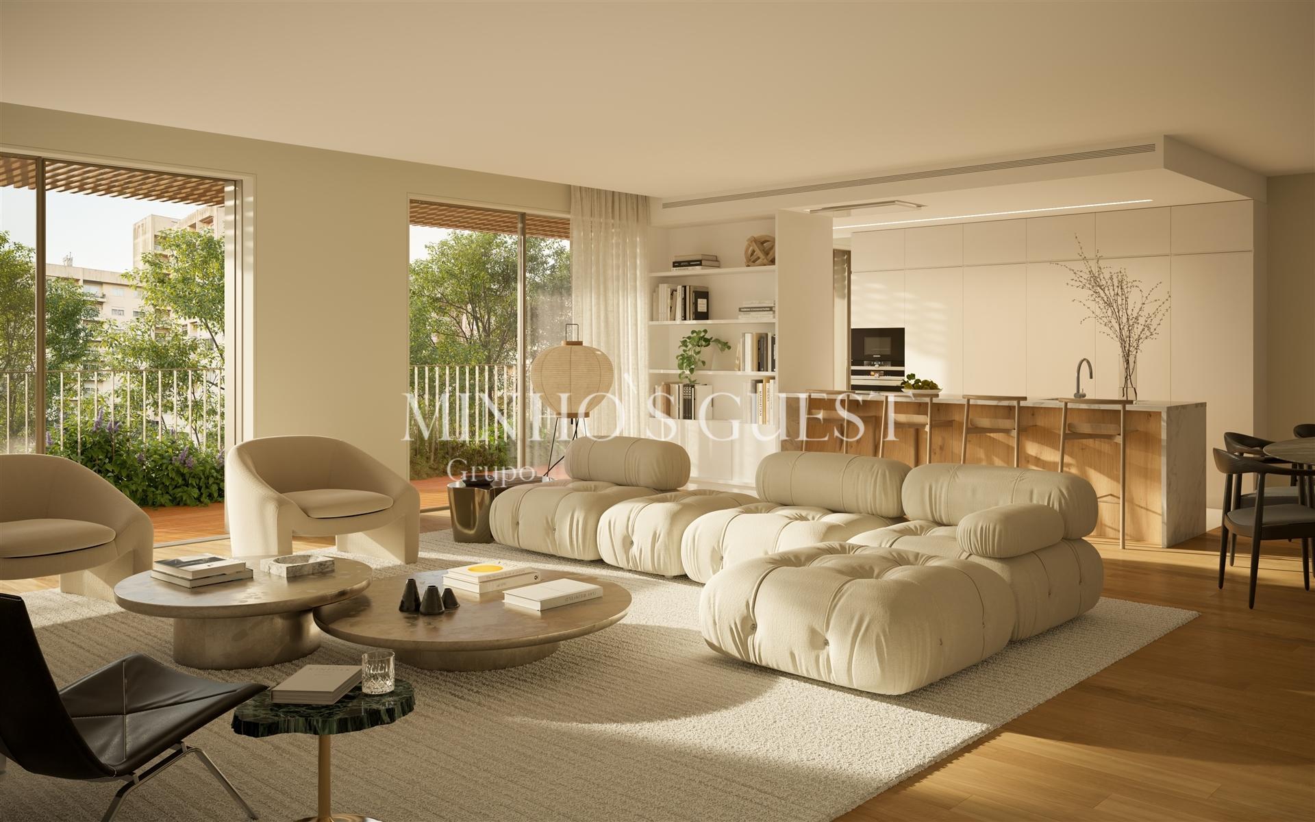 Duplex T3 de Luxo com Piscina | Av. da Boavista - Porto