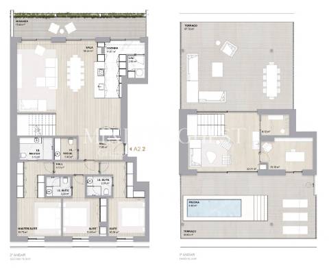 Duplex T3 de Luxo com Piscina | Av. da Boavista - Porto