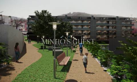 Apartamento T3 Novo em Condomínio Fechado c/ piscina - Celeirós, Braga