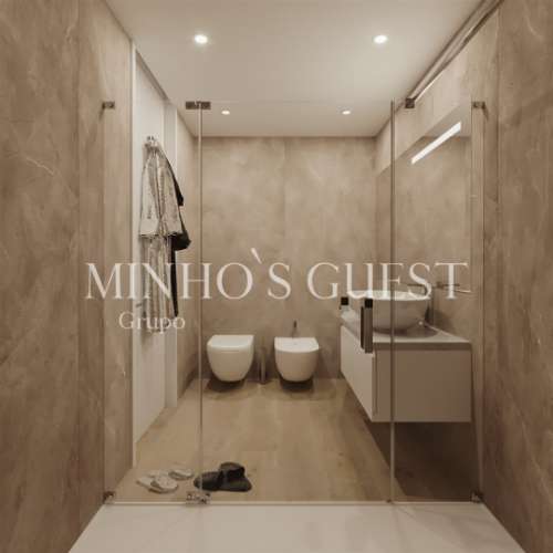 Apartamento T3 Novo em Condomínio Fechado c/ piscina - Celeirós, Braga