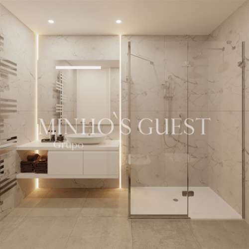 Apartamento T3 Novo em Condomínio Fechado c/ piscina - Celeirós, Braga