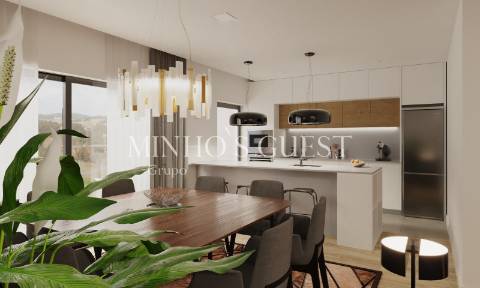 Apartamento T3 Novo em Condomínio Fechado c/ piscina - Celeirós, Braga
