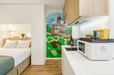 Apartamento T0 Pronto Habitar - Avenida Liberdade, Braga