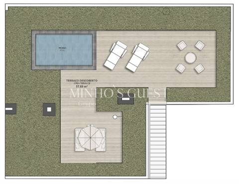 Penthouse T3 em Vilamoura | Rooftop e Piscina Privativa