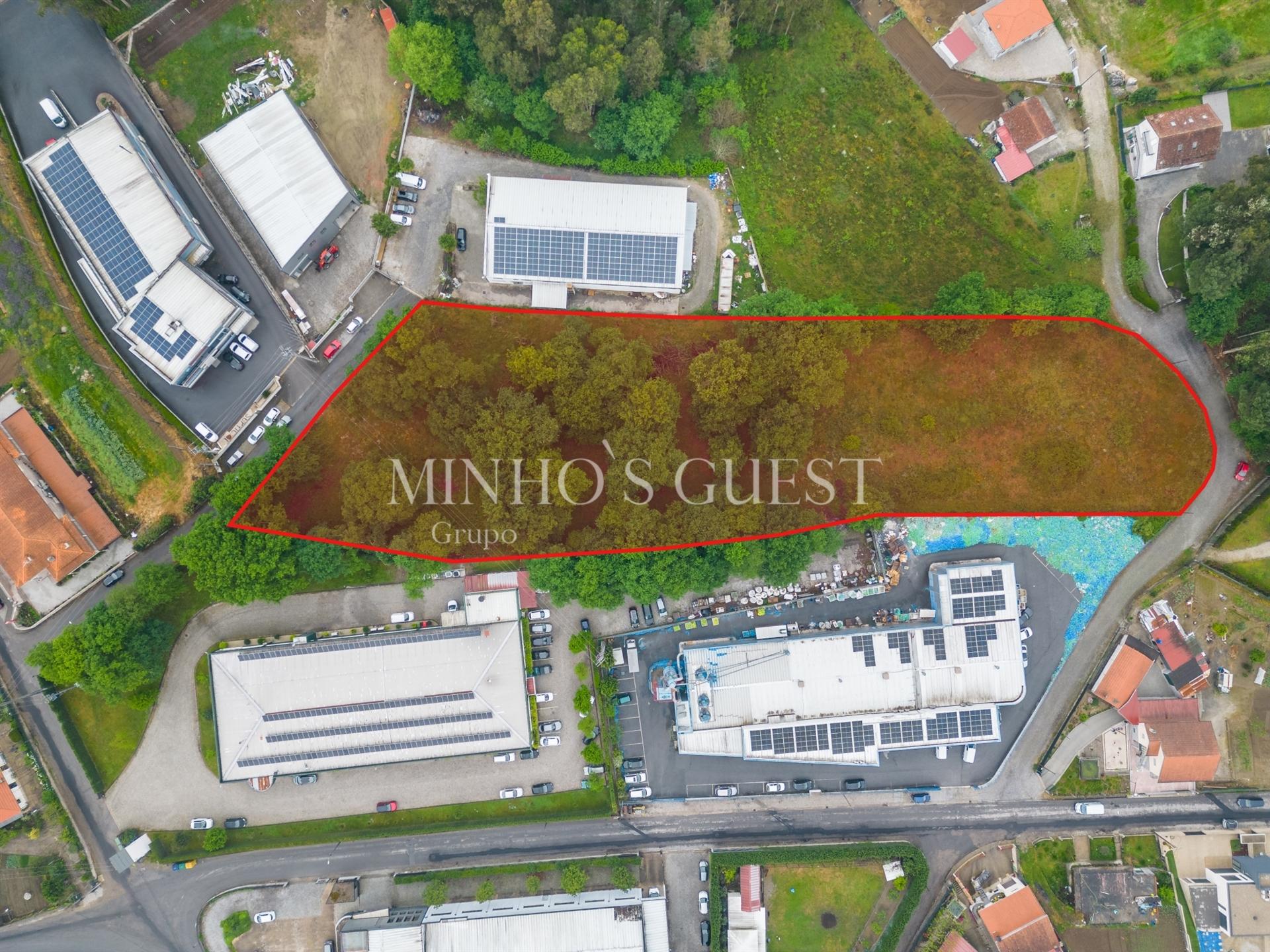 Lote Industrial c/ PIP para construção de até 4 Pavilhões - Felgueiras